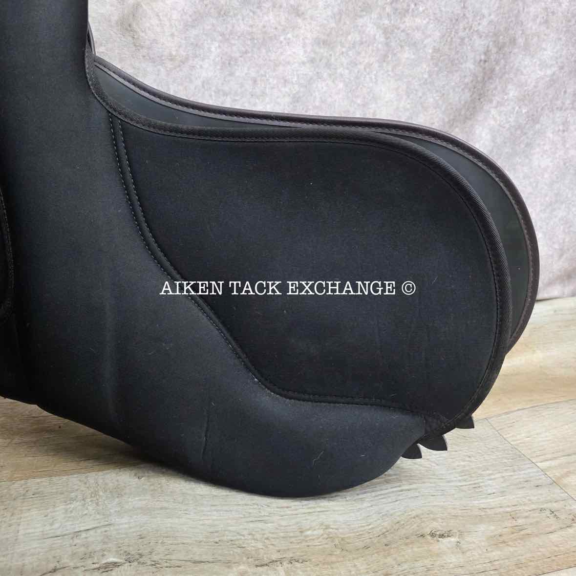 Dover Synthetic ProRide All Purpose Saddle, 17" Seat, Medium Tree, Wool Flocked Panels