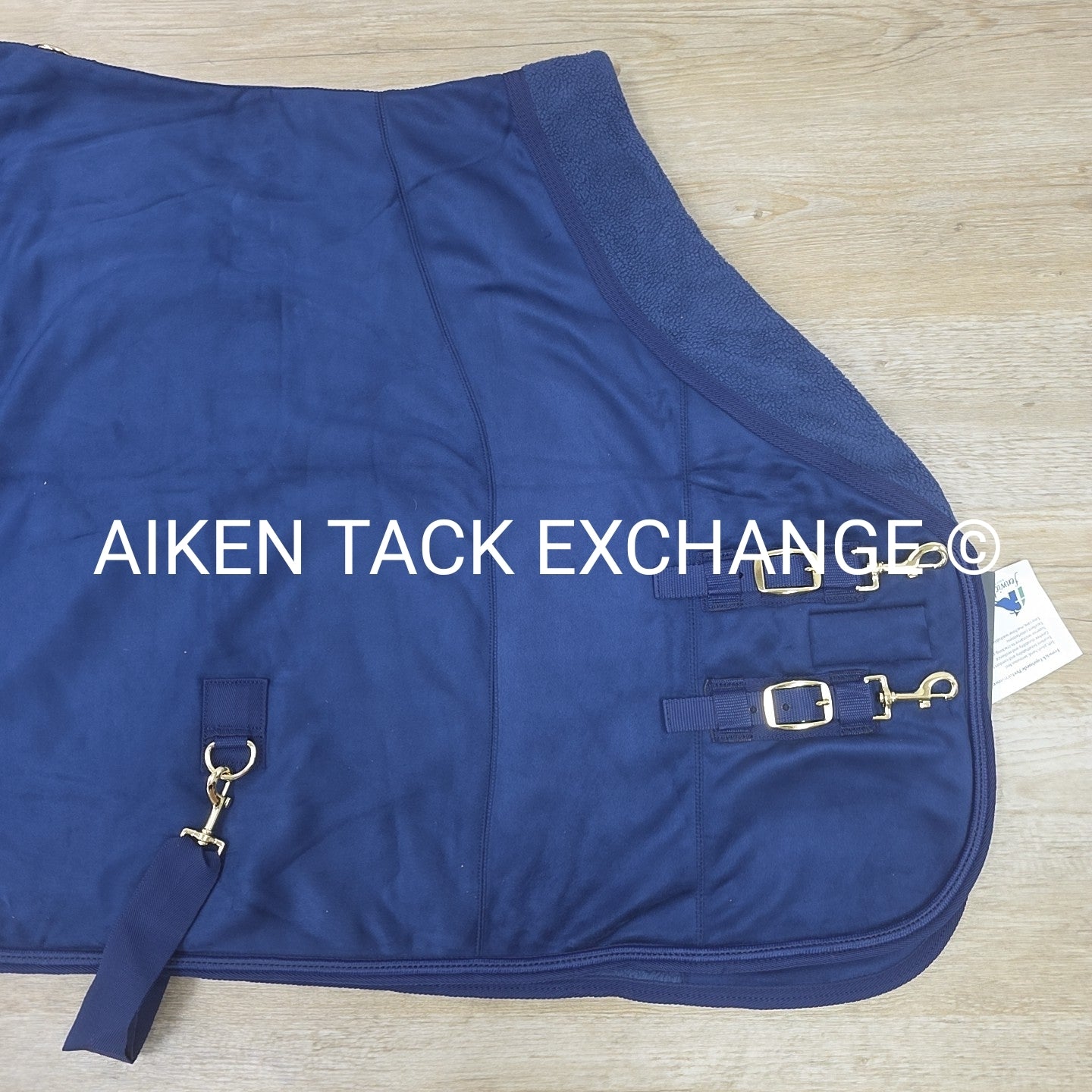 Fenwick Equestrian EquSuede Performance Cooler, Blue, 62"