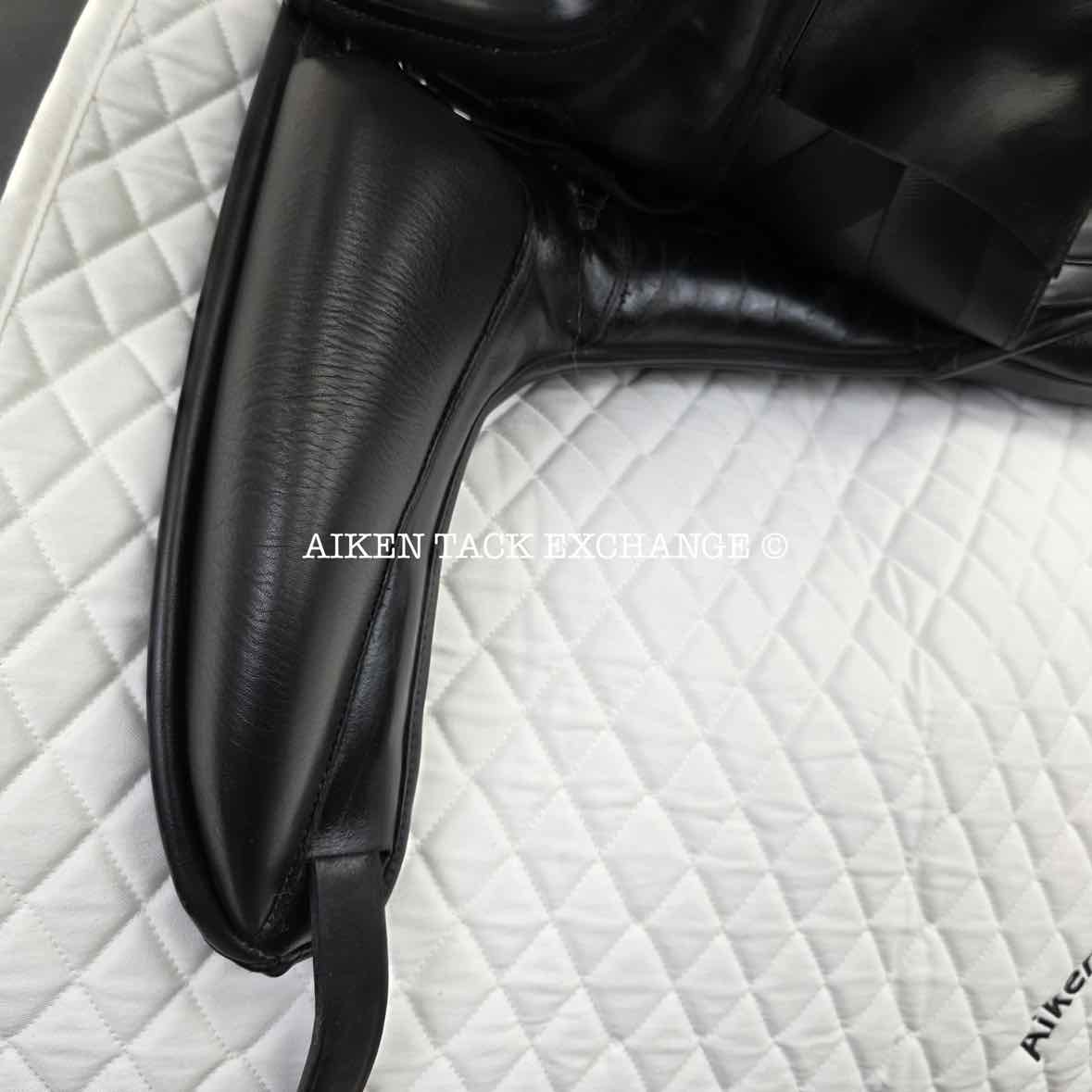 2018 Custom Saddlery Signature Steffen's Advantage Monoflap Dressage Saddle, 19" Seat, Adjustable Tree, Wool Flocked Panels