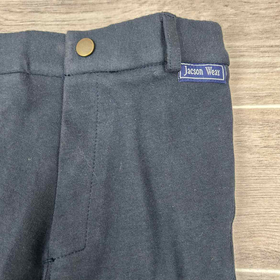 Royal Highness Children's Knee Patch Breeches, Black, Size 6, Brand New