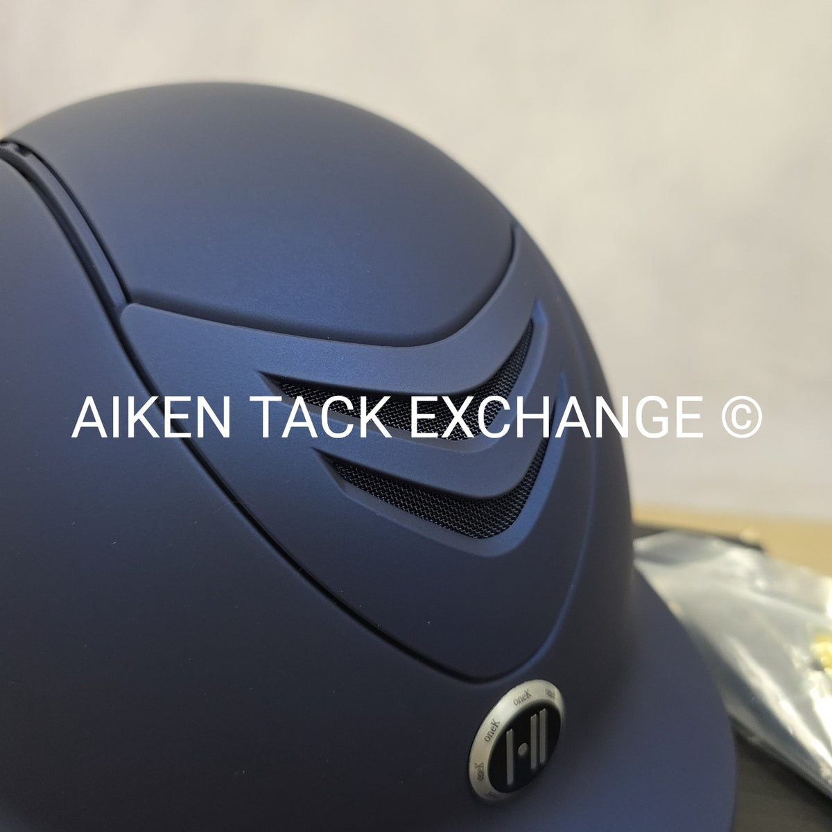 OneK Defender Equestrian Helmet, Blue, Size Medium (Manufactured 2014)