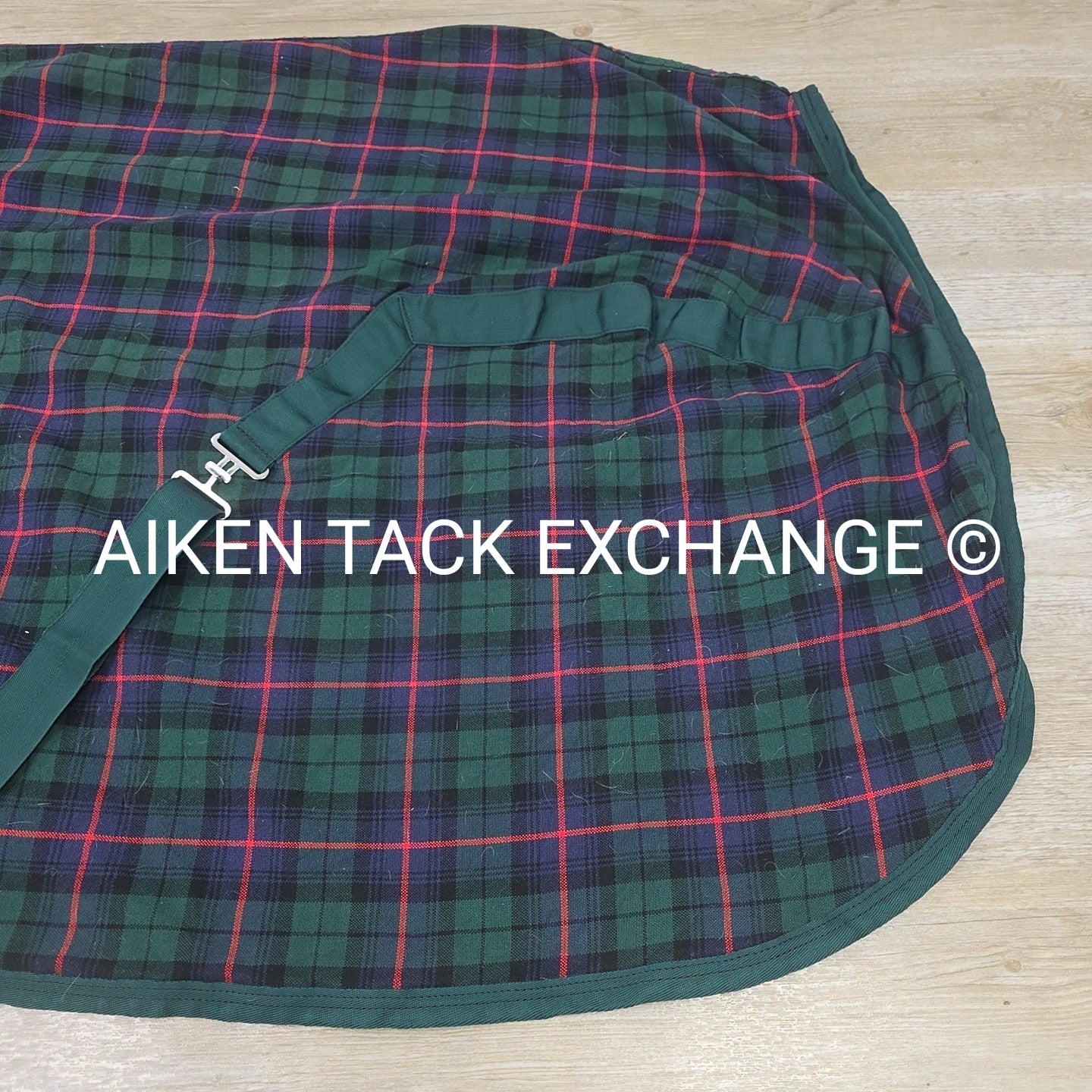 5/A Baker Original Tartan Plaid Stable Sheet, 80"