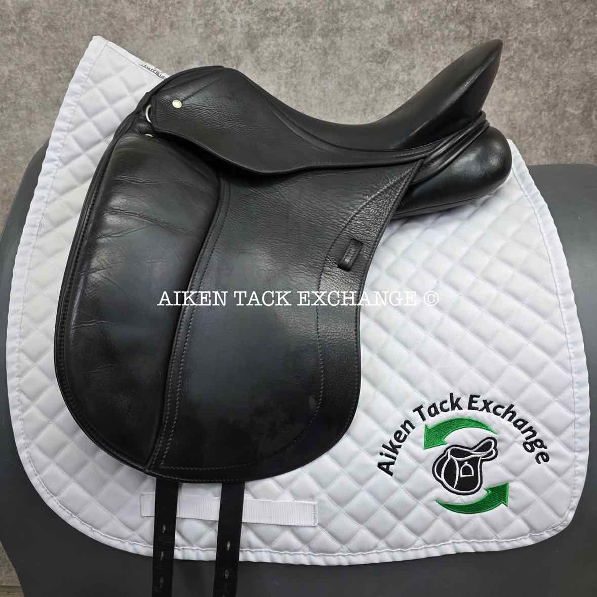 2010 Schleese Wave Dressage Saddle, 16.5" Seat, Adjustable AdapTree, Wool Flocked Panels