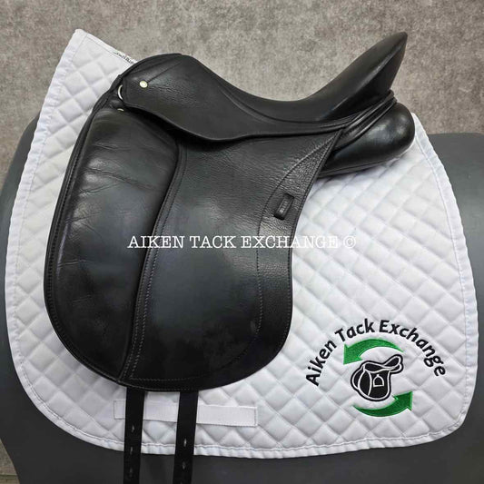 2010 Schleese Wave Dressage Saddle, 16.5" Seat, Adjustable AdapTree, Wool Flocked Panels