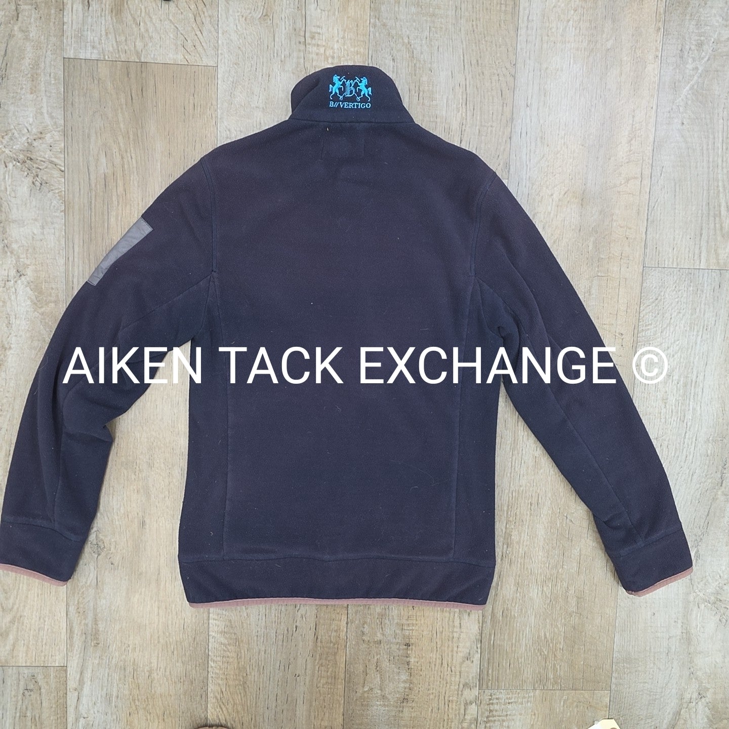 B. Vertigo Fleece Zip Up Jacket, Size Small