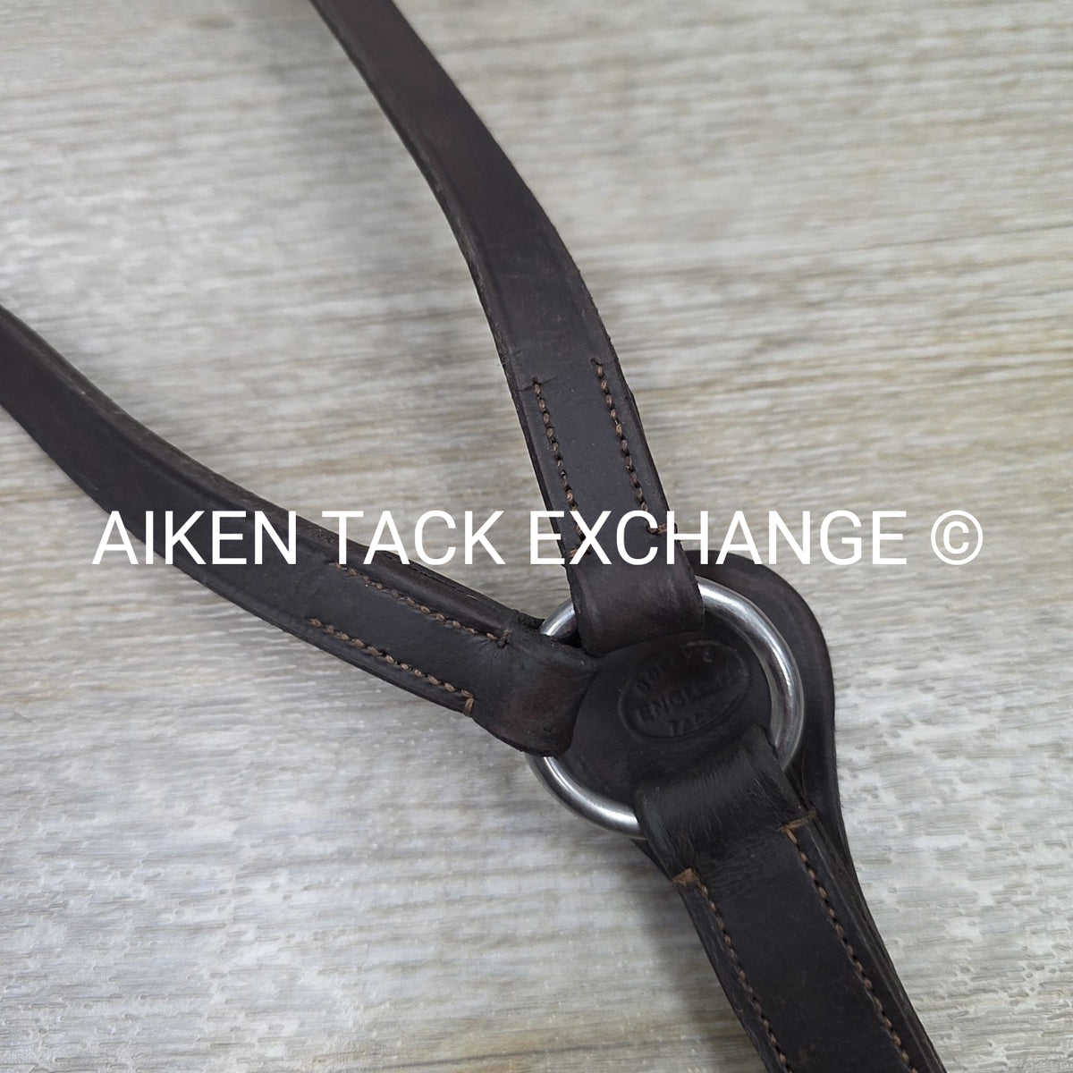 BARGAIN BUNDLE: Nunn Finer Neck Strap & Bobby's English Tack Breastplate, Brown,