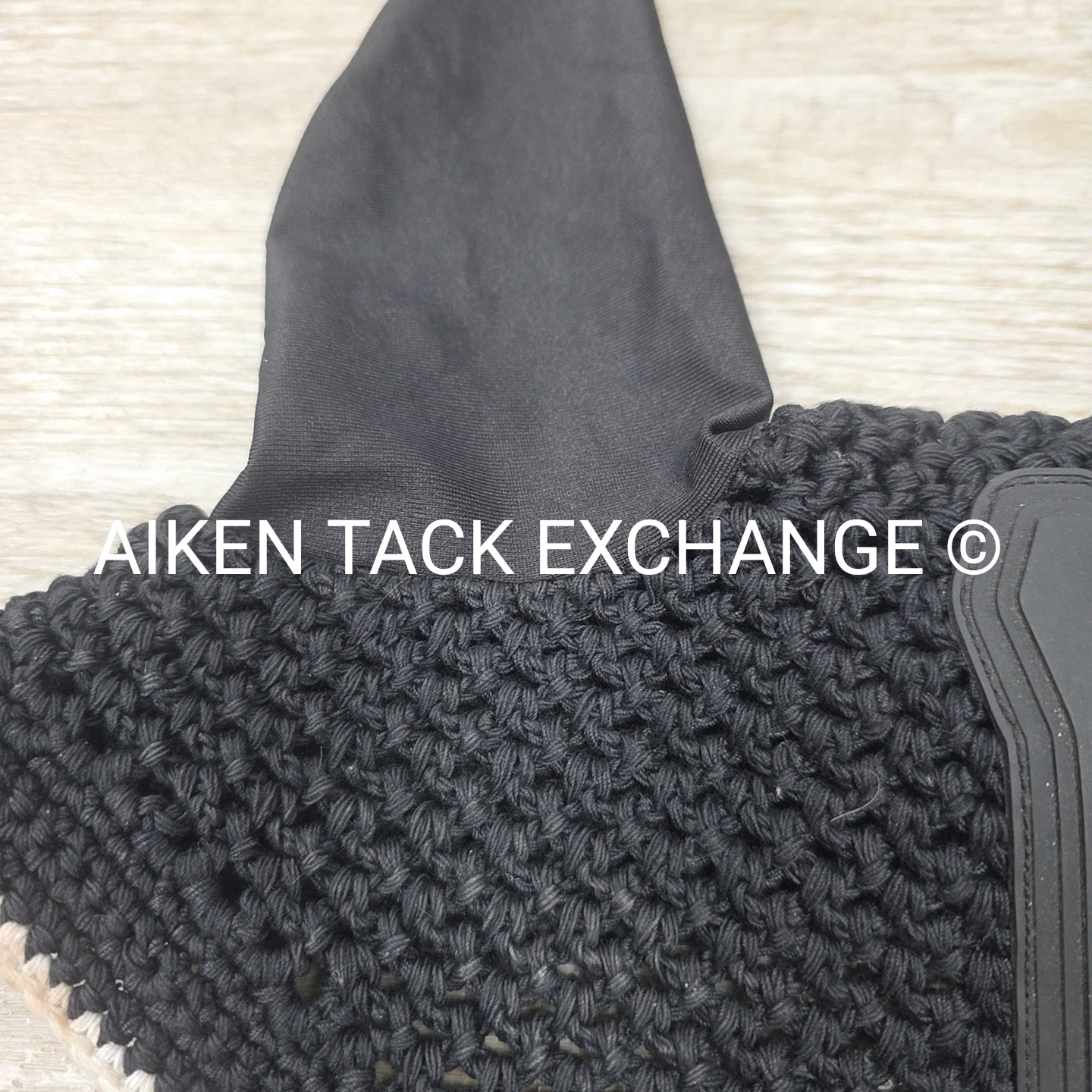 Zandona Ear Bonnet, Black, Size Full