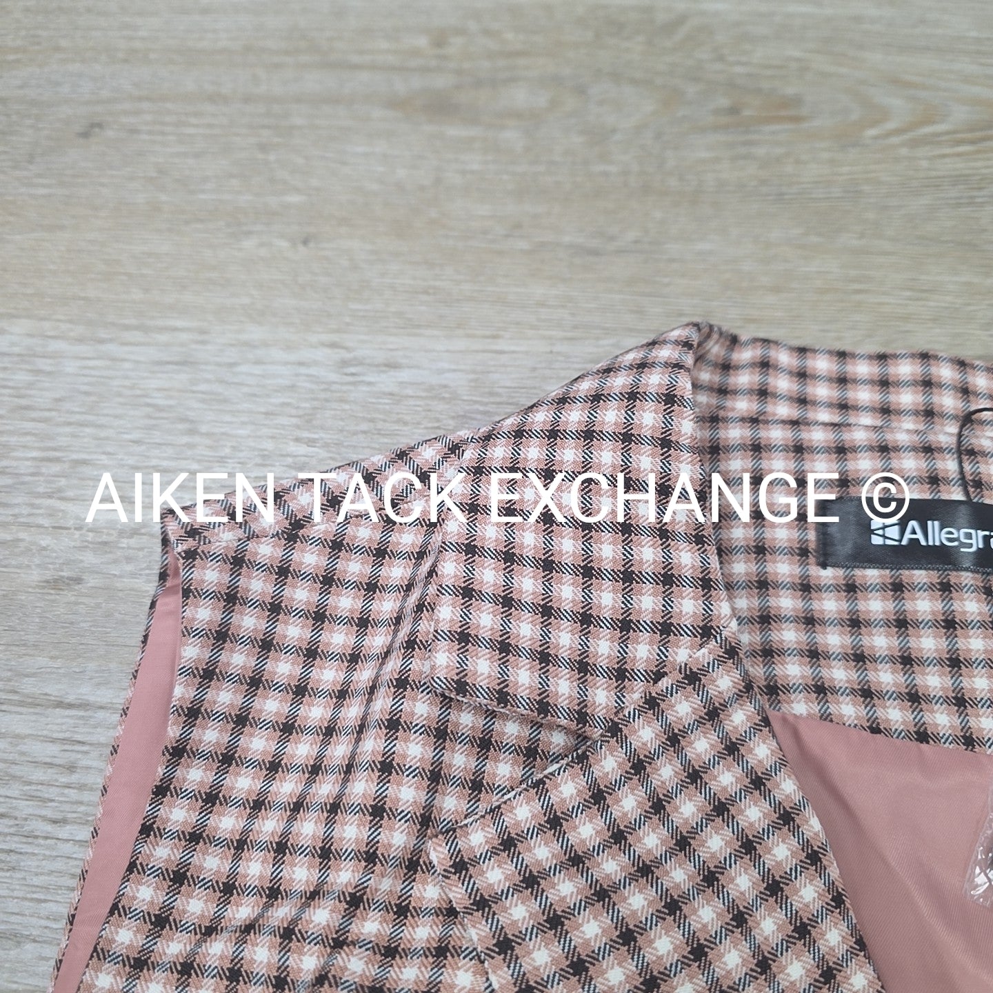 Allegra K Plaid Vest, Size Large