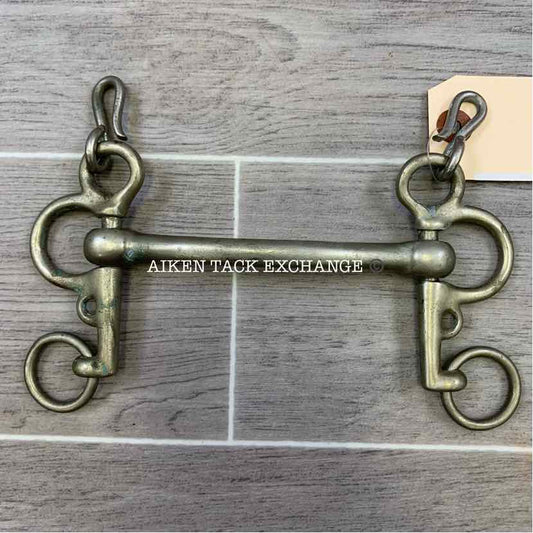 Never Rust Mullen Mouth Pelham Bit 4.75"