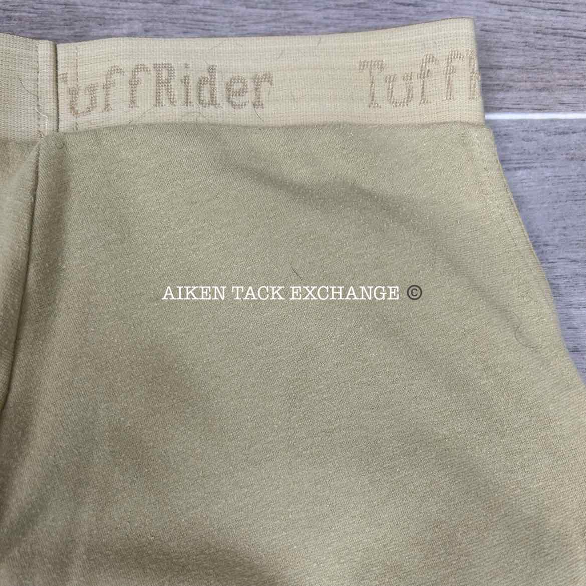 TuffRider Cotton Knee Patch Pull On Tights, Size 34