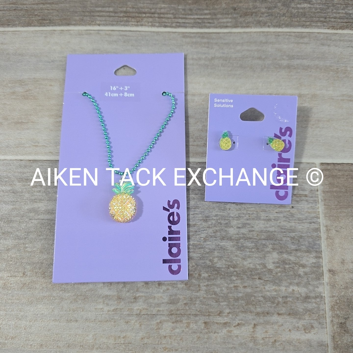 Claire's Necklace + Earring Set