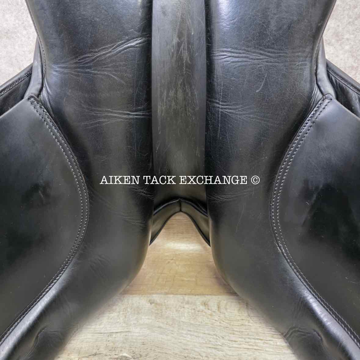 2005 Bates Isabell Werth Dressage Saddle, 17.5" Seat, Adjustable Tree - Changeable Gullet, CAIR Panels