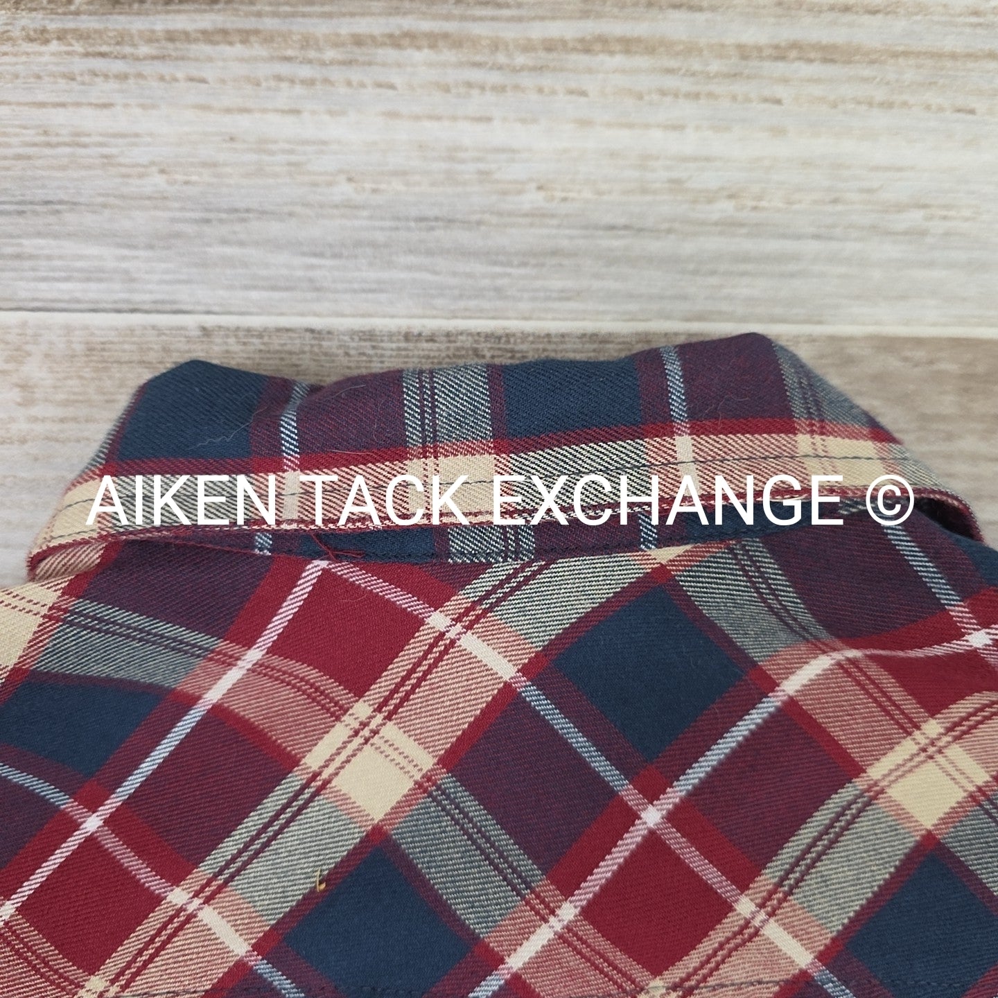 Wrangler Men's ATG Flannel Plaid Button-Down Shirt, Size Small