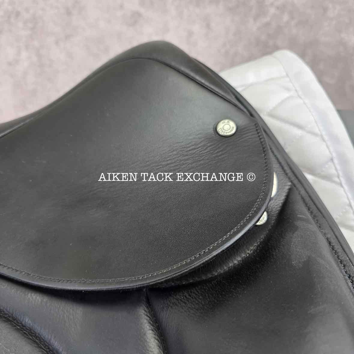 2011 Stackhouse Monoflap Dressage Saddle, 17" Seat, Medium Narrow Tree