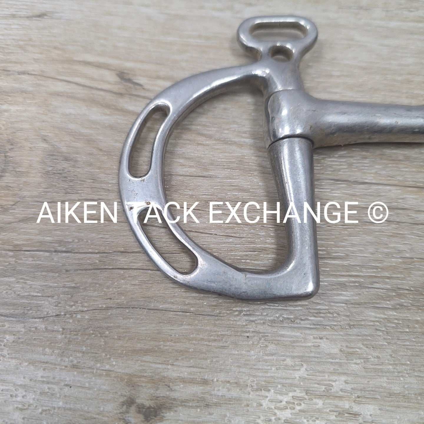 Mullen Mouth Uxeter Kimberwick Bit 5" (No Hooks & Curb Chain)
