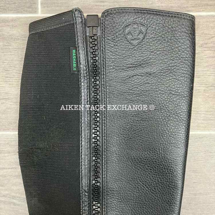 Ariat Breeze Half Chaps, Black, Size Medium
