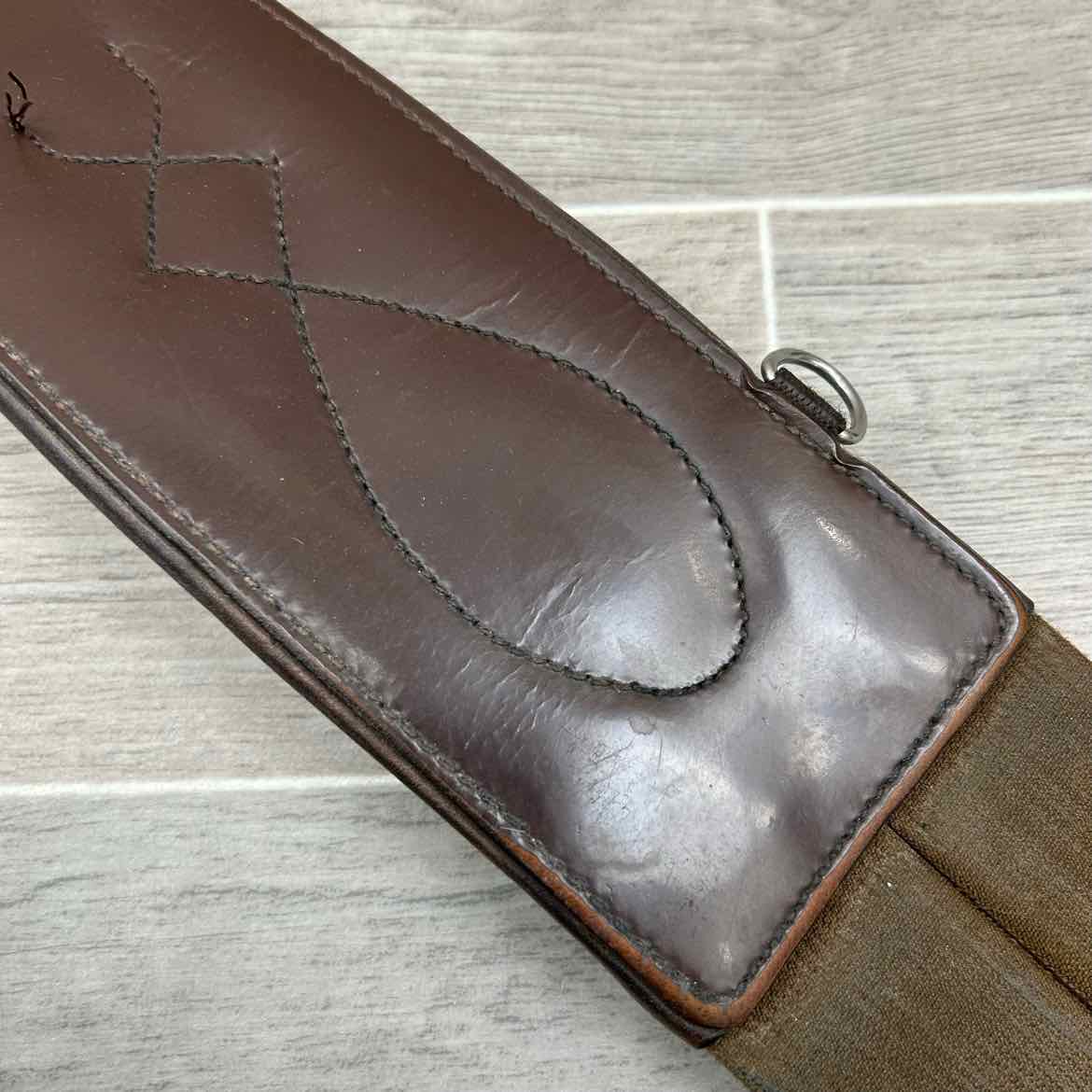 Total Saddle Fit Anatomic Shoulder RelieF Girth, Brown, 54"