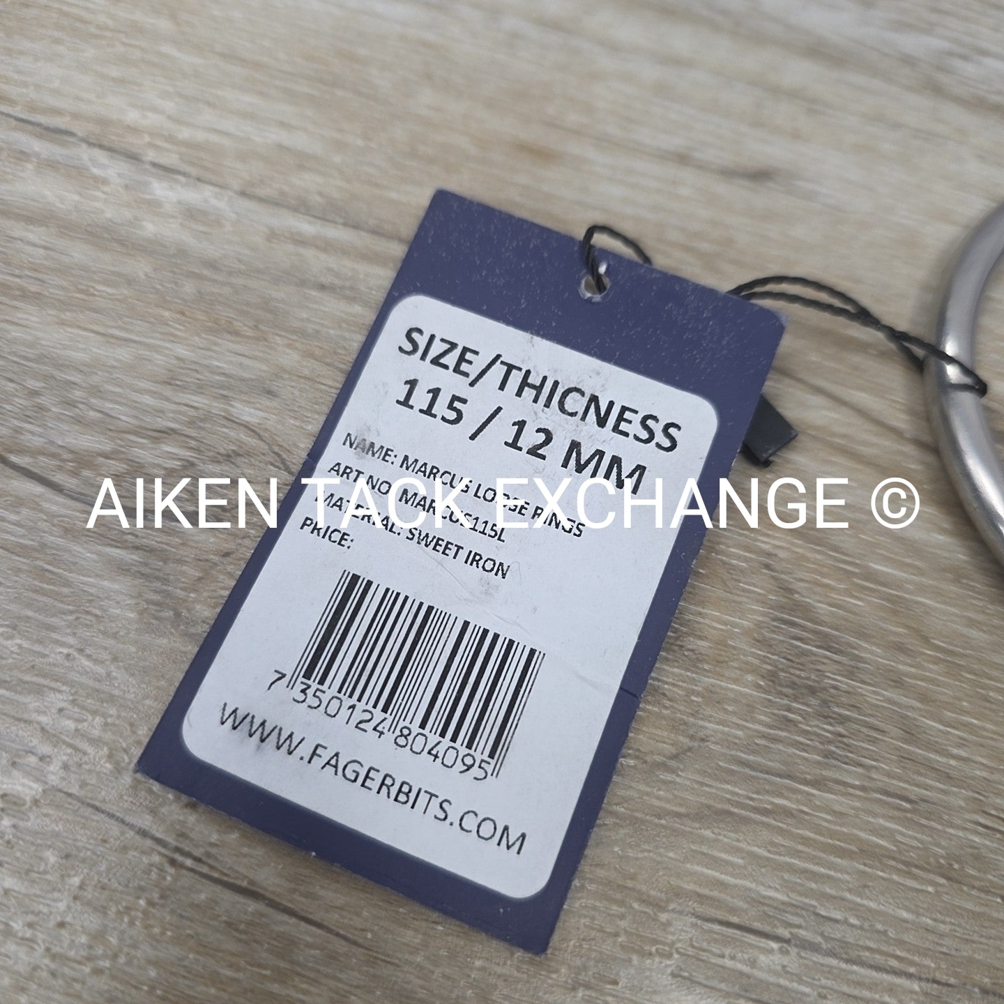 Fager Marcus Sweet Iron Double Joint Loose Ring Bit 4.5"