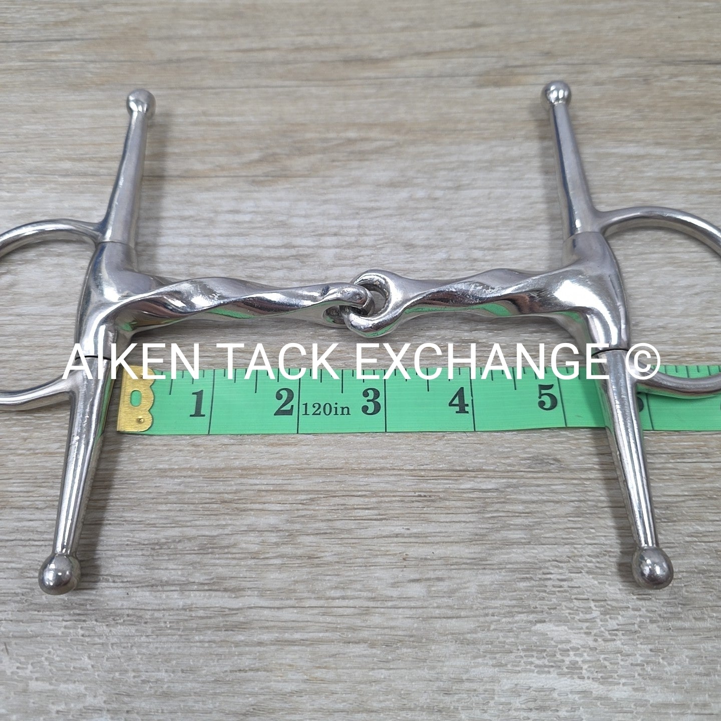 Single Joint Slow Twist Full Cheek Bit 5"