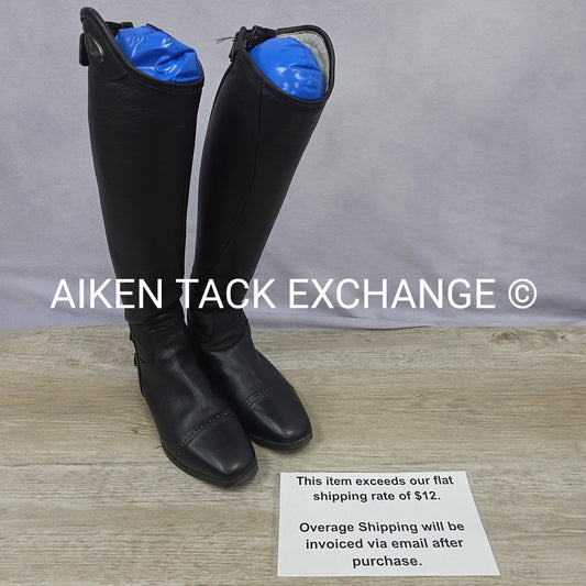 TuffRider Women's Regal Dress Tall Boots, Black, Size 8.5 XS