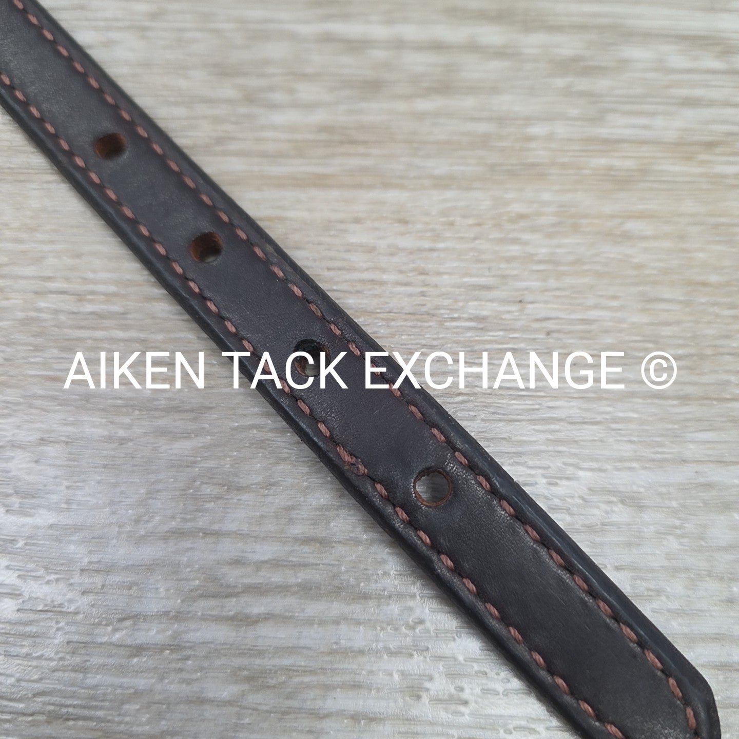 Replacement Leather Halter Crown, Brown, Size Pony