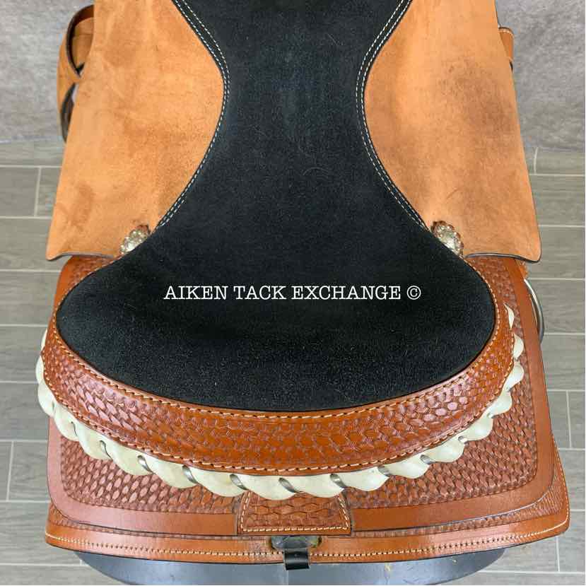 **SOLD** Shiloh Tack Roper Style Western Saddle, 16" Seat, Wide Tree - Full QH Bars