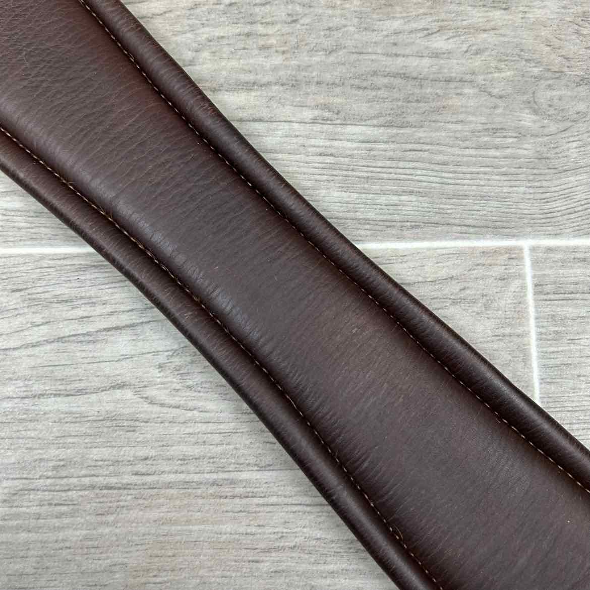 M. Toulouse Double Elastic Girth, Brown, 52"