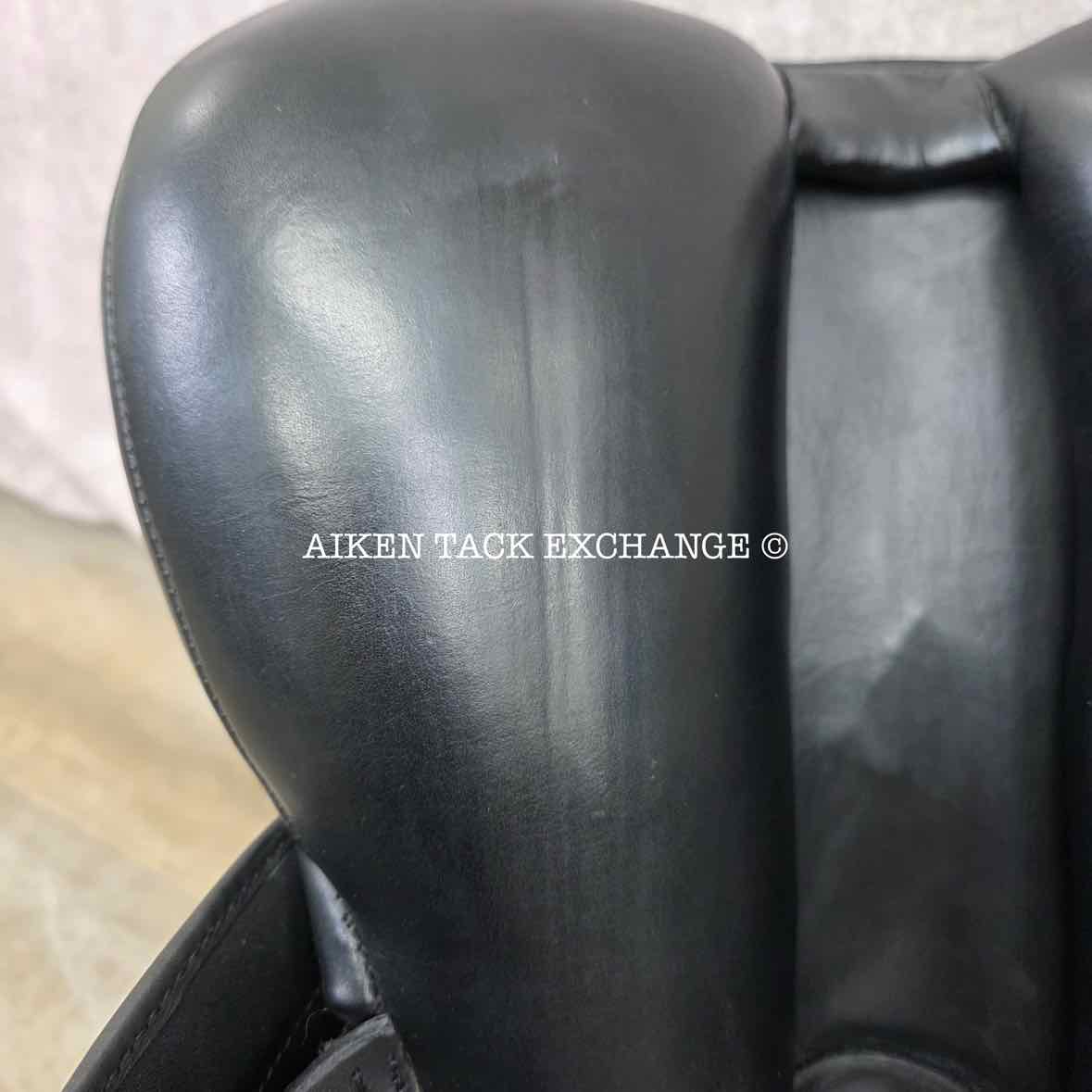 Marcel Toulouse Alissa Platinum Genesis Dressage Saddle, 17.5" Seat, Adjustable Tree, Wool Flocked Panels