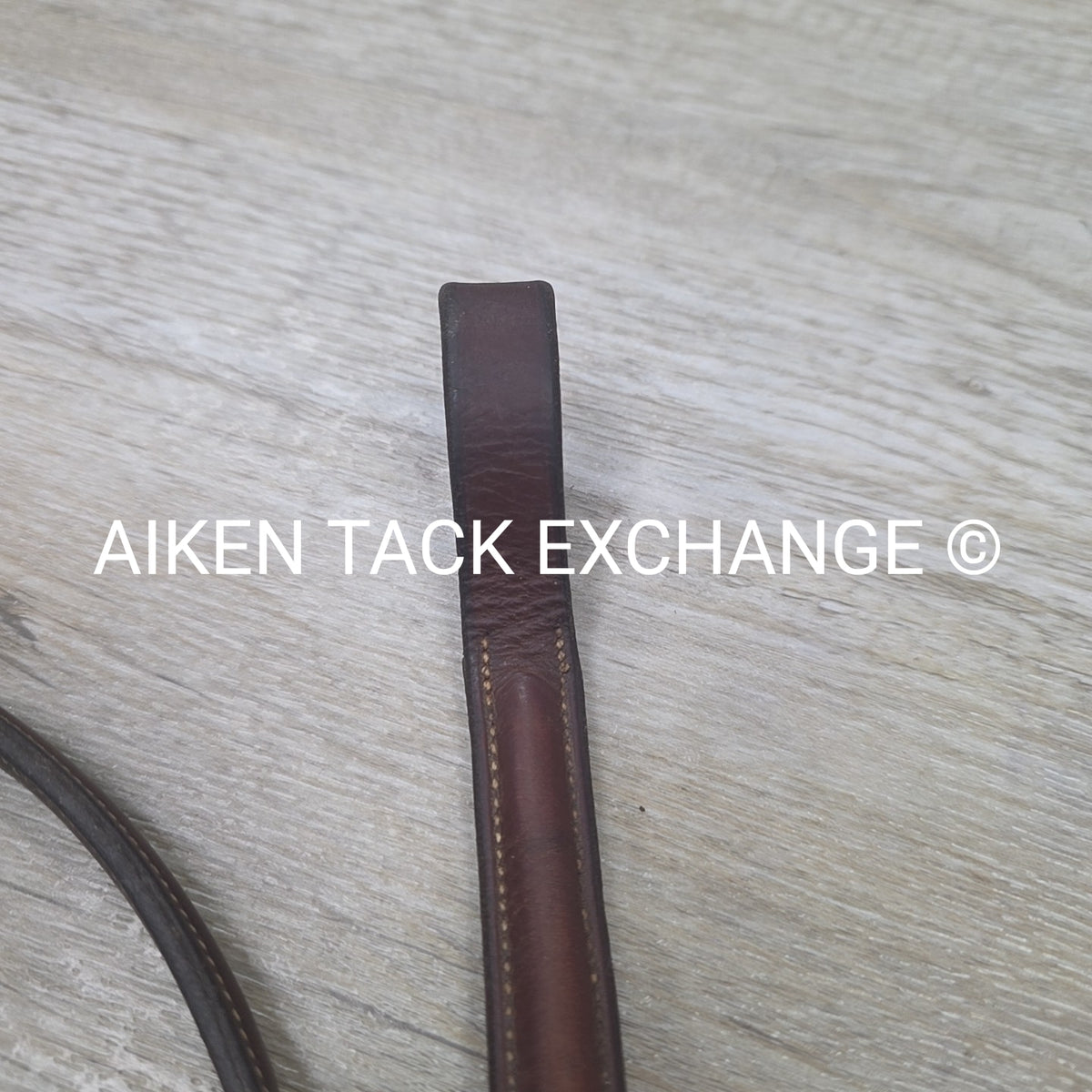 Bridleway Plain Raised Standing Martingale, Brown, Size Full