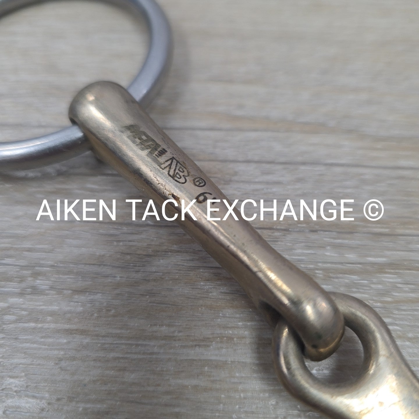 Metalab AlBaCon French Link Loose Ring Bradoon Bit, 6"