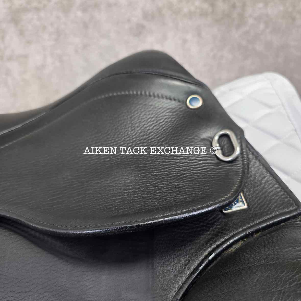 Stubben 1894 Dressage Saddle, 17" Seat, 32cm Tree - Wide, Wool Flocked Panels