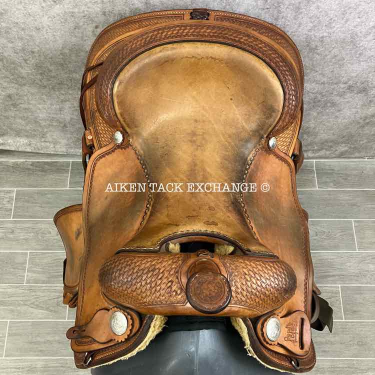 Pard's Western Saddle, 16" Seat, Wide Tree - Full QH Bars