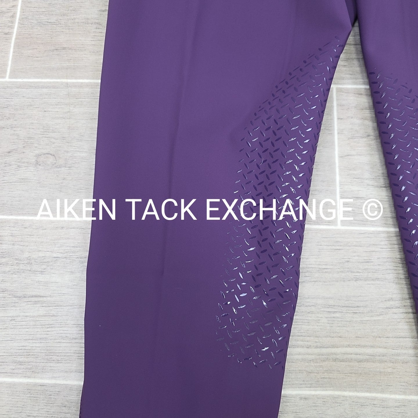 KL Select Gabrielle Knee Patch Breeches, Purple, Women's Size 34R