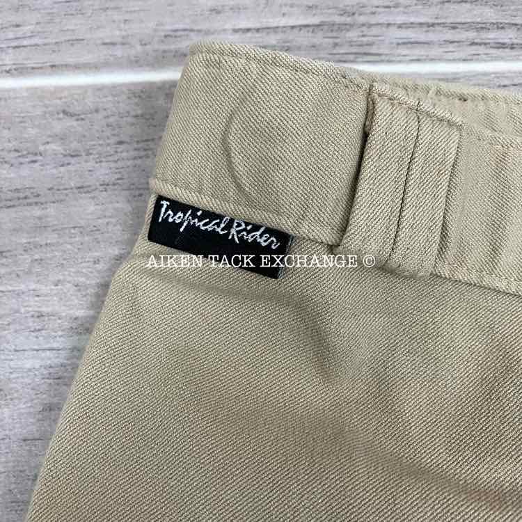 BARGAIN BUNDLE: 2 Pair Tropical Rider Deerskin Full Seat Breeches, Size 30