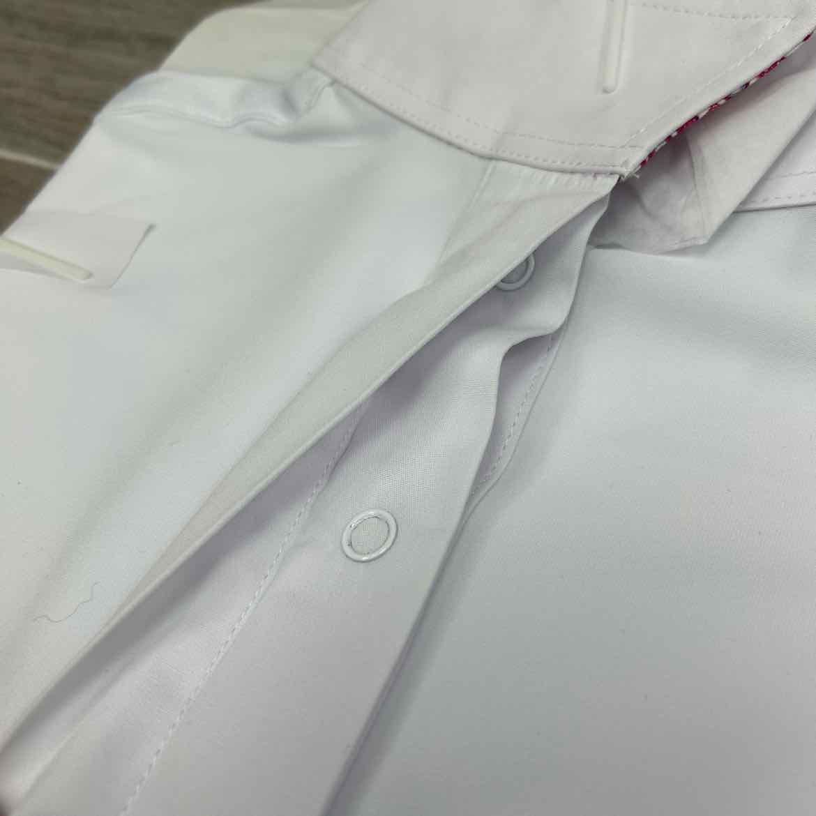 Ovation Ellie Tech Long Sleeve Show Shirt, Size 8