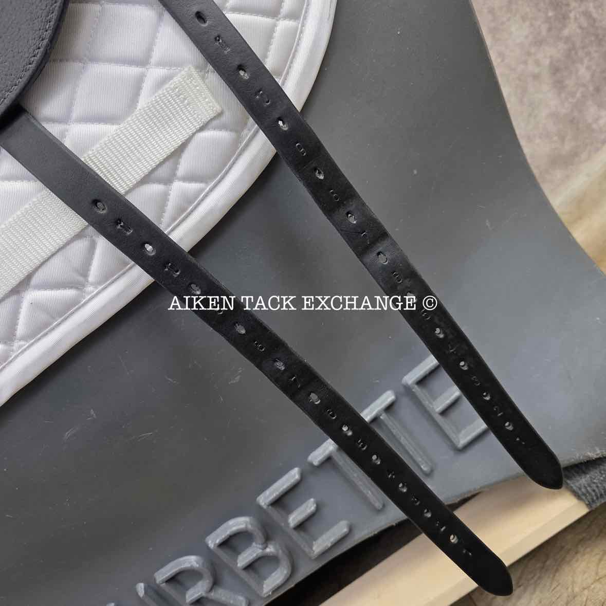 2013 Custom Saddlery Icon Coda Dressage Saddle, 17.5" Seat, Adjustable Tree, Wool Flocked Panels