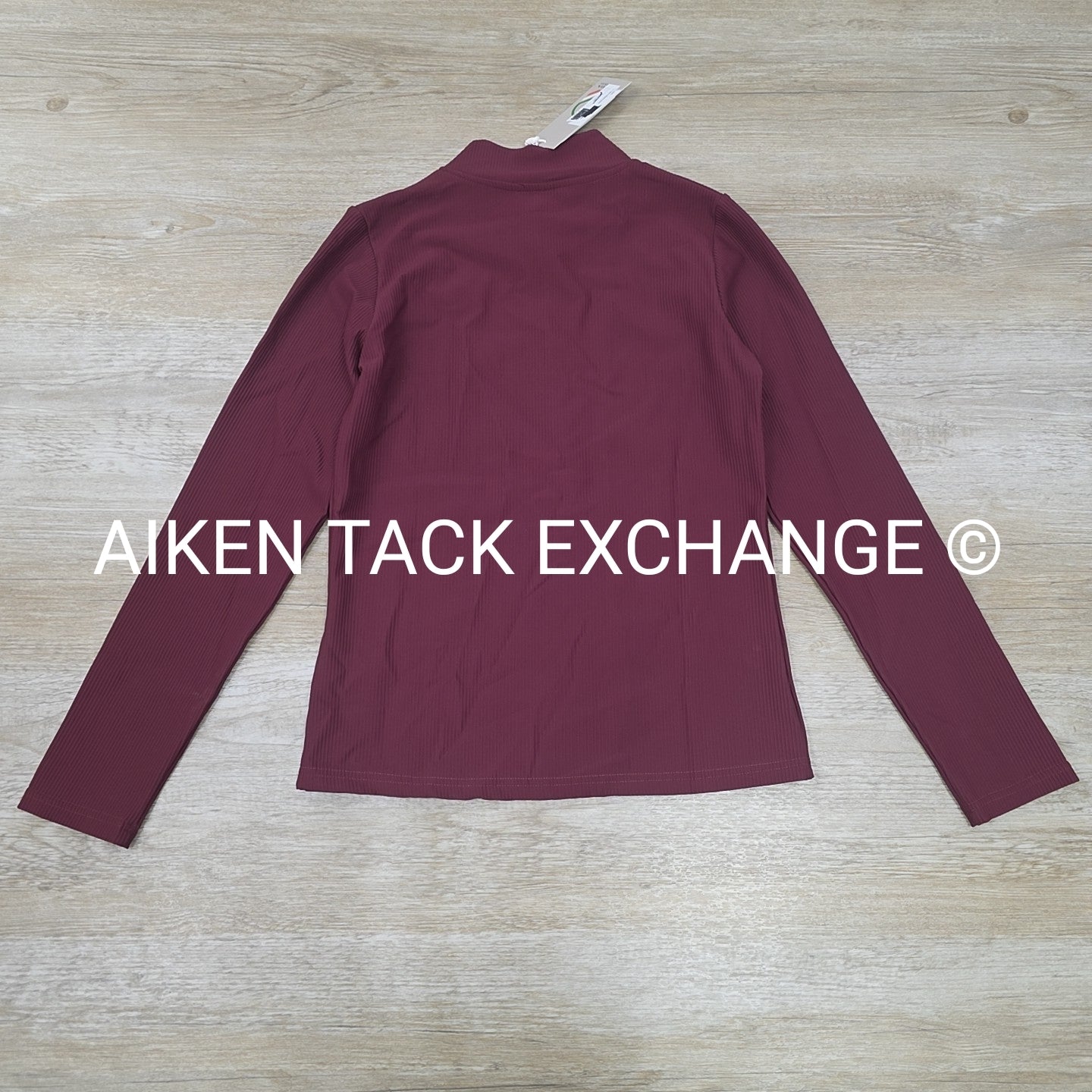 Lauria Garrelli Livigno Ribbed Long Sleeve Top, Size Medium