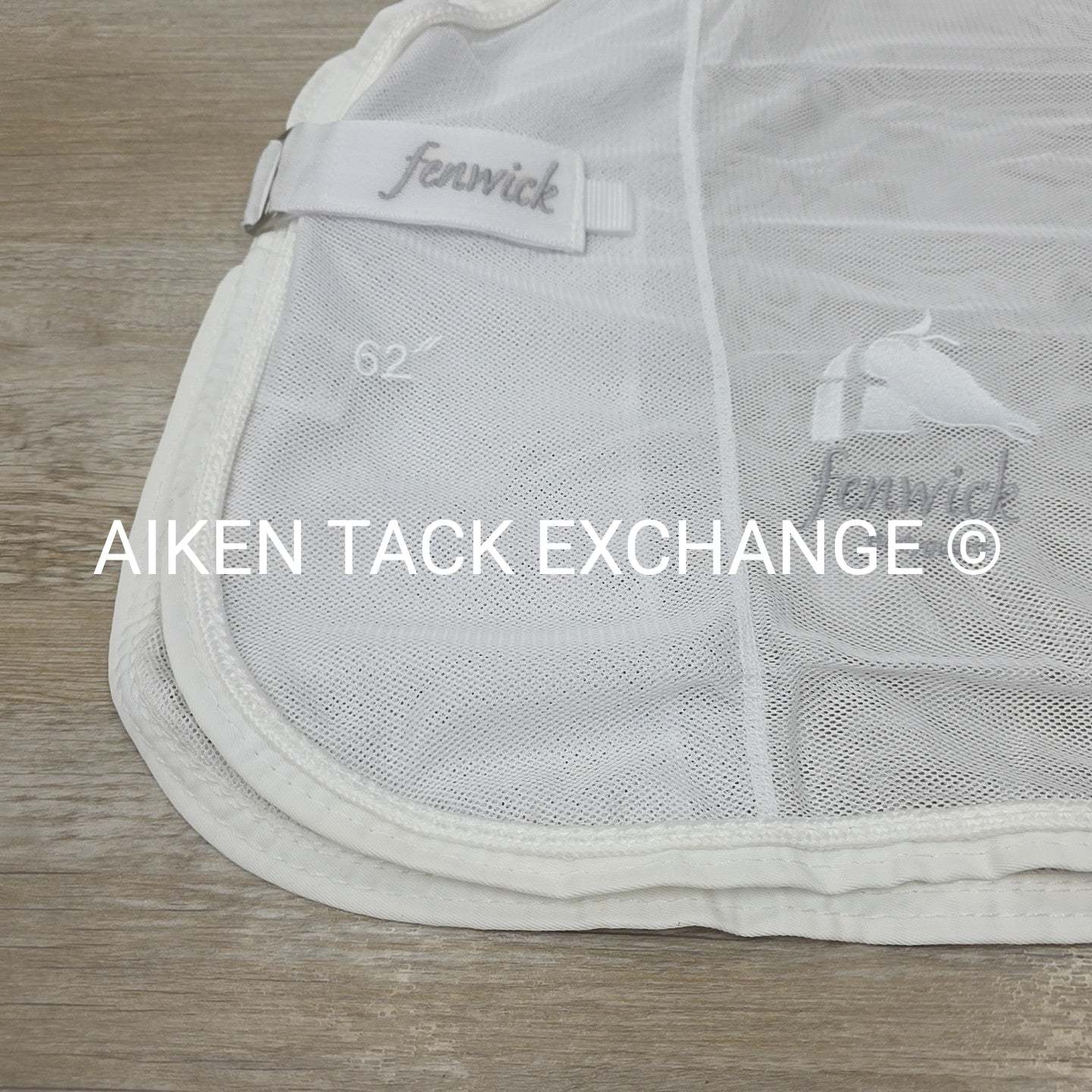 Fenwick Equestrian BodyGuard Mesh Cooler, White (has some marks) 62"
