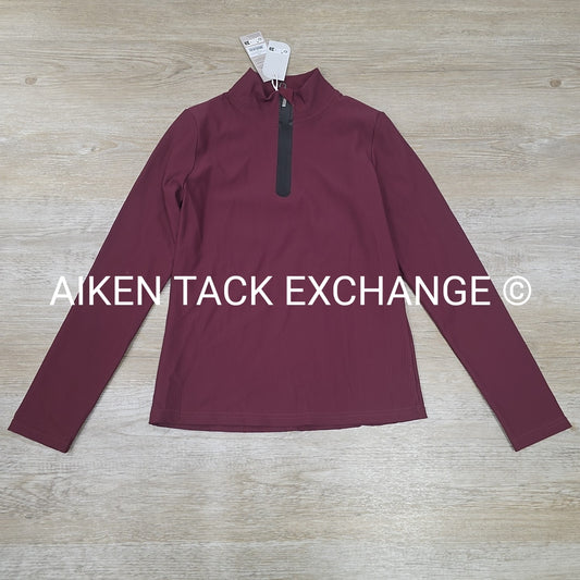 Lauria Garrelli Livigno Ribbed Long Sleeve Top, Size Medium