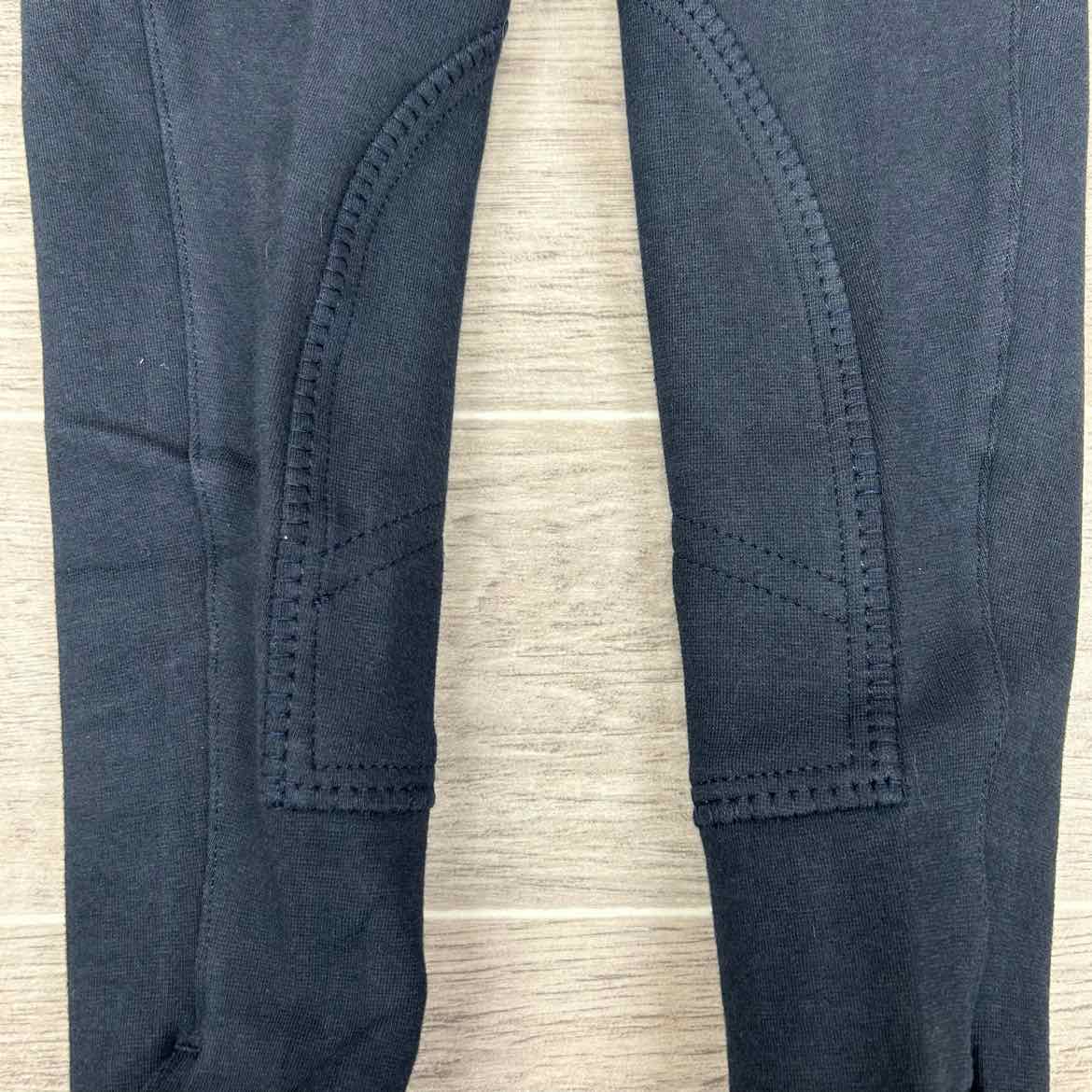 Royal Highness Children's Knee Patch Breeches, Black, Size 6, Brand New