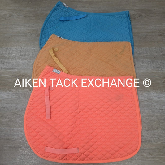 BARGAIN BUNDLE: 3 TuffRider All Purpose Saddle Pads