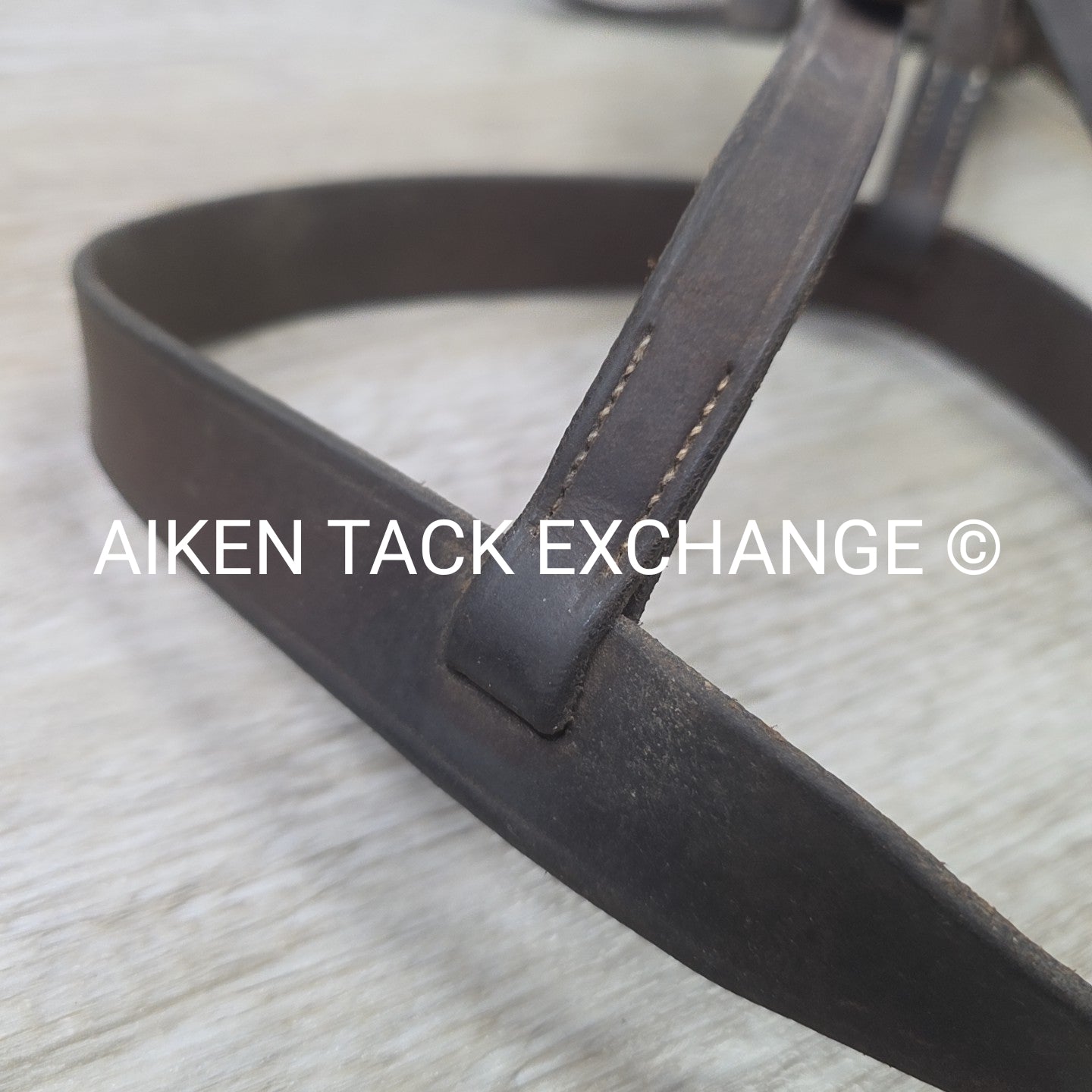 BARGAIN BUNDLE: Flat Hunt Bridle (No Cheek Pieces) & Flat Breastplate, Brown