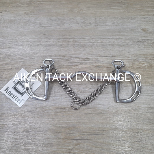 Korsteel Mullen Mouth Uxeter Kimberwick Bit 6"