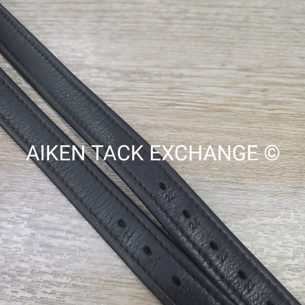 Passier Stirrup Leathers, Black, 59" / 150cm