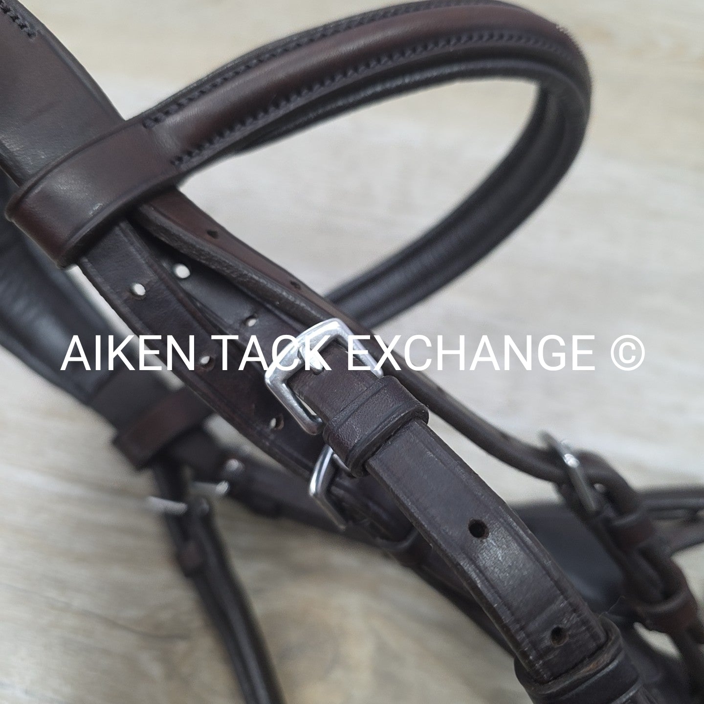 Collegiate ComFiTec Bridle with Reins, Brown, Size Cob