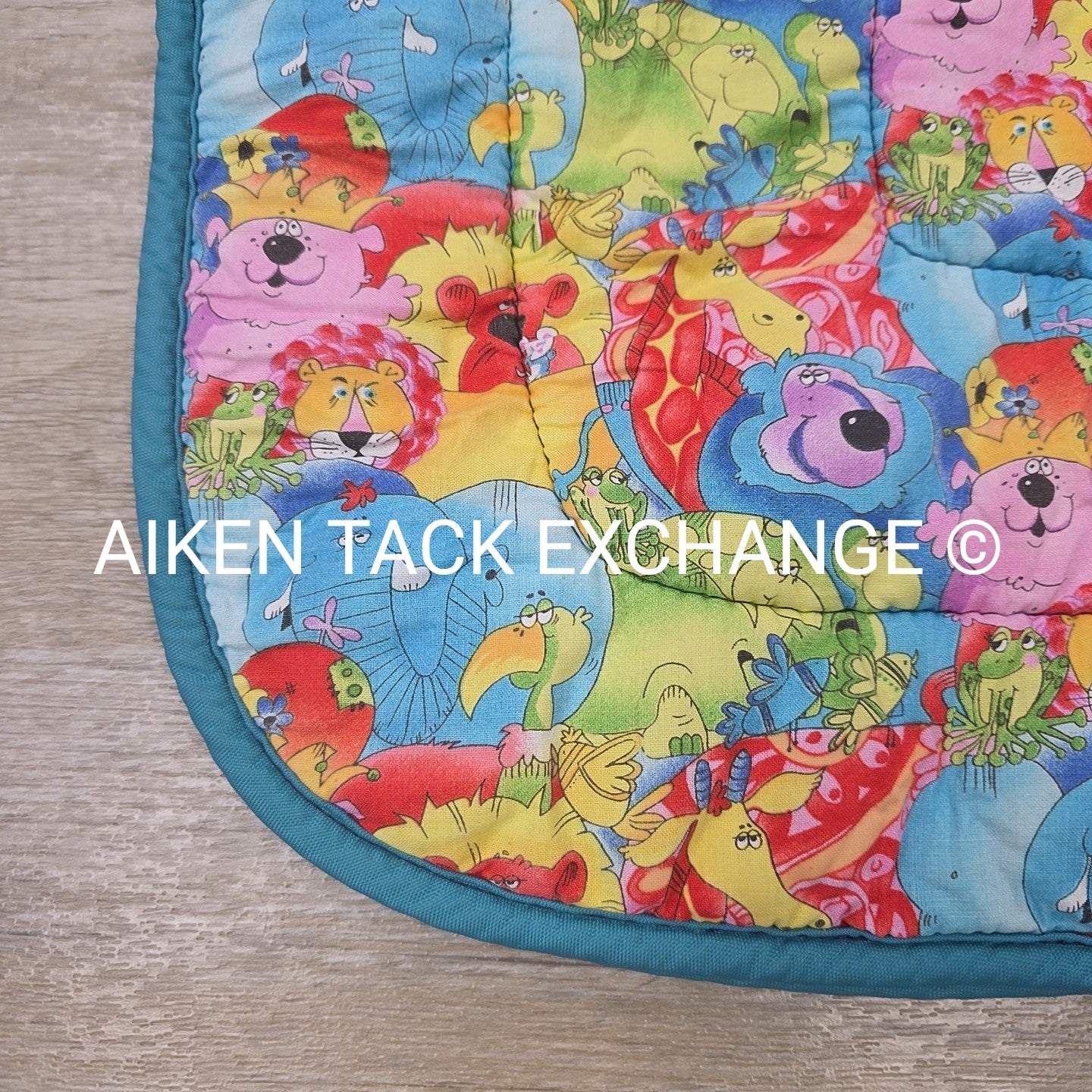 Wilker's Cartoon All Purpose Saddle Pad, Size Pony