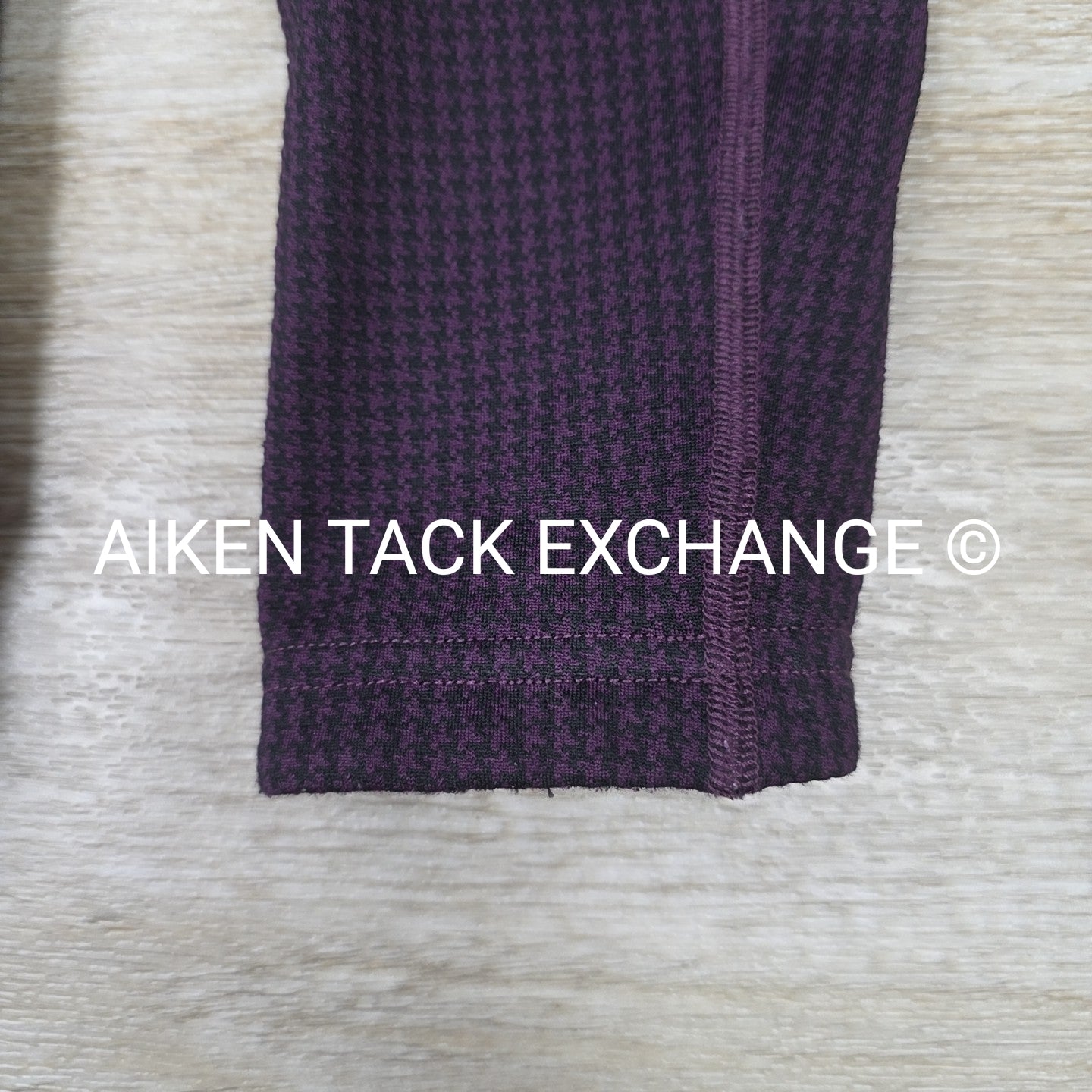 Kerrits Fleece Lined Winter Knee Patch Tights, Size Medium