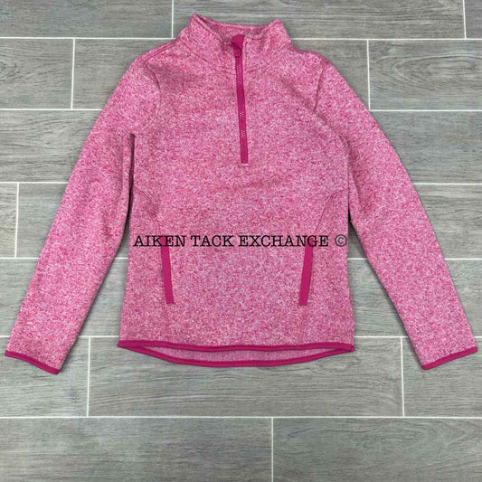Athletic Fleece 1/4 Zip Pull Over Jacket, Size Large