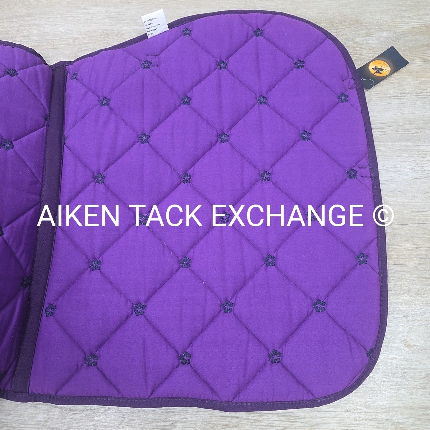Centaur Hibiscus All Purpose Saddle Pad, Purple, Brand New