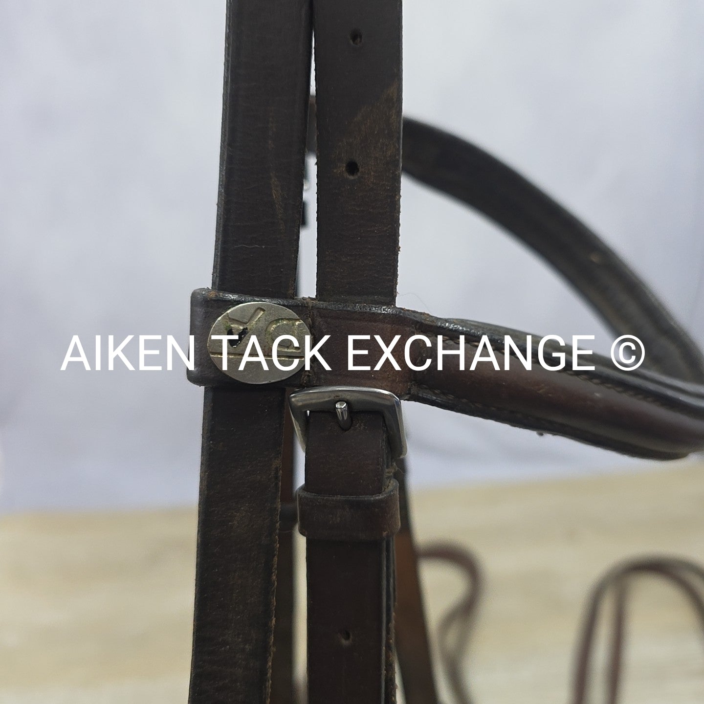 BARGAIN BUNDLE: Flash Bridle with 2 Pairs Rubber Reins, Brown, Size Full